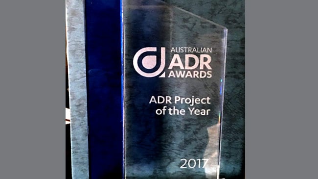 Australian Alternative Dispute Resolution (ADR) Awards 2017